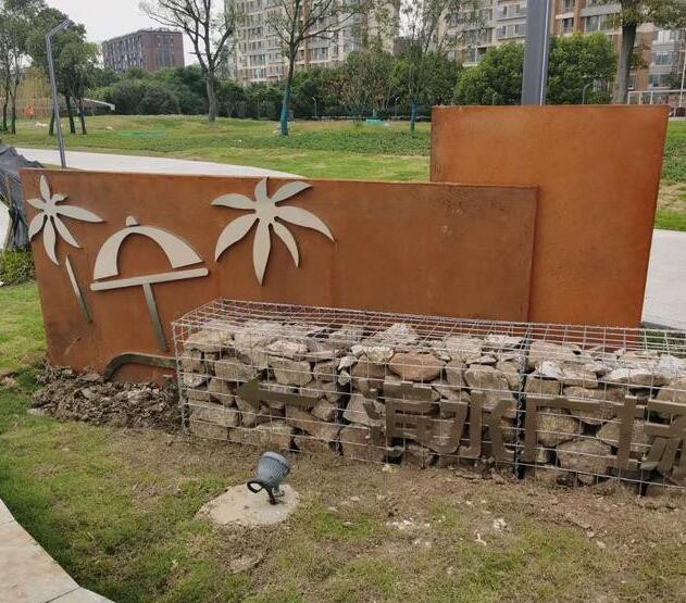 肇庆锈钢板挡土墙